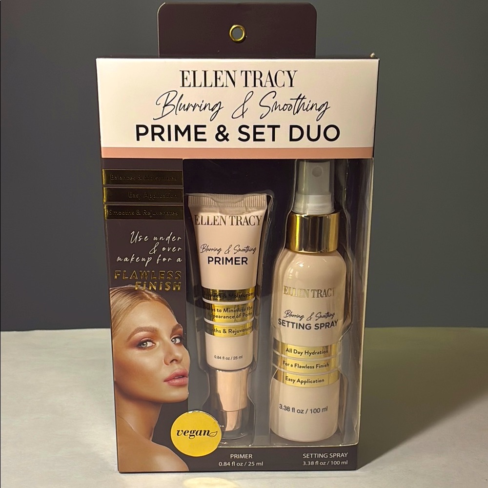 ✨🌿Ellen Tracy Blurring & Smoothing Prime and Set Duo